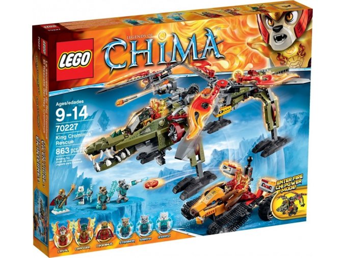 LEGO® CHIMA 70227 Záchrana Krále Crominuse