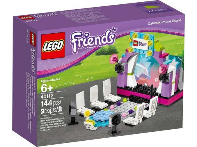 LEGO Friends 40112 Módní molo, stojan na mobil