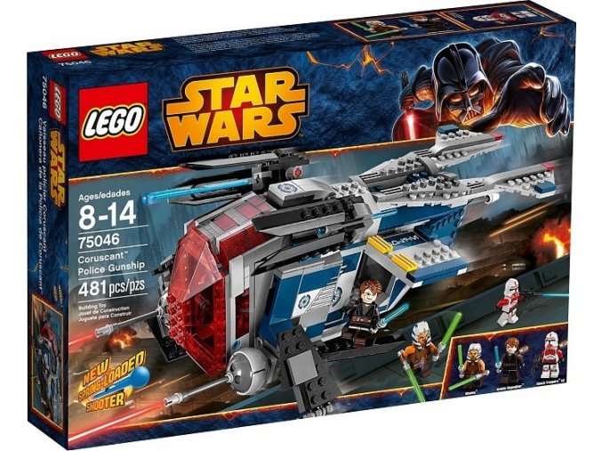 LEGO® Star Wars 75046 Republic Police Gunship (Policejní bombardér Republiky)