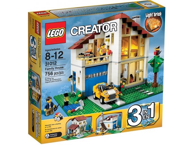 LEGO Creator 31012 Rodinný domek 3 v 1