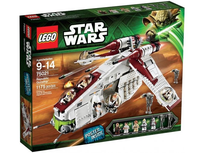 LEGO Star Wars 75021 Válečná loď Republiky
