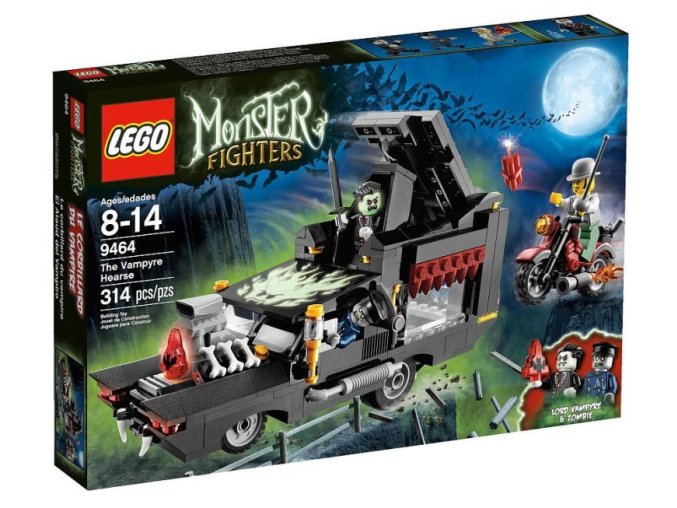 LEGO Monster Fighters 9464 Pohřební vůz upíra