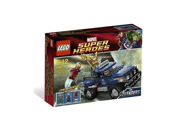 LEGO® Super Heroes 6867 Lokiho únik s kosmickou krychlí