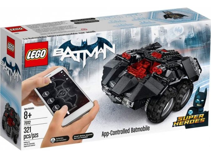 LEGO® Super Heroes 76112 Batmobil ovládaný aplikací