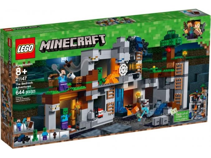 LEGO® Minecraft 21147 Skalní dobrodružství
