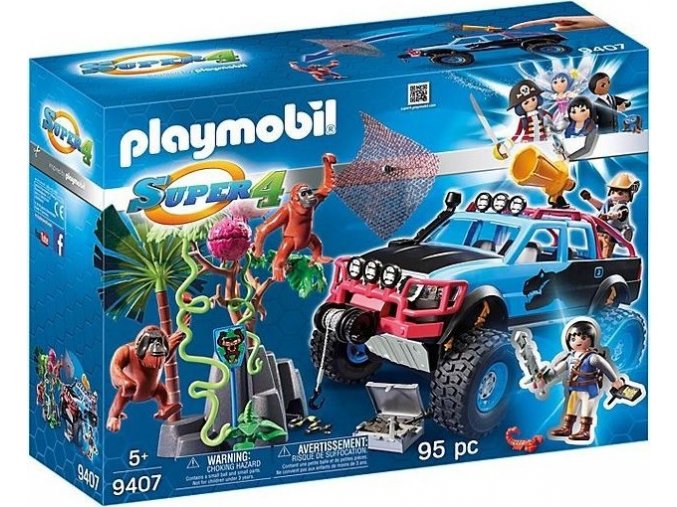 PLAYMOBIL® 9407 Monster truck s Alexem a Rock Brock