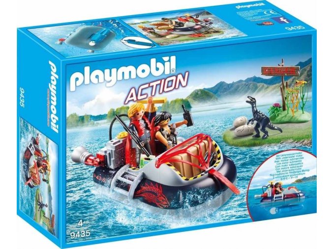 PLAYMOBIL® 9435 Nafukovací vznášedlo s motorem