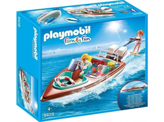 PLAYMOBIL® 9428 Vodní člun s motorem