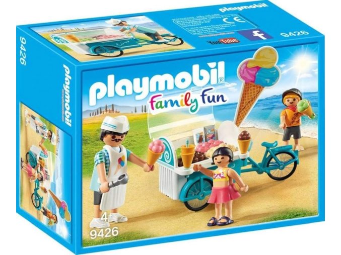 PLAYMOBIL® 9426 Pojizdný zmrzlinový vozík