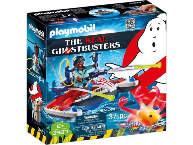 PLAYMOBIL® 9387 The Real Ghostbusters Zeddemore na vodním skútru