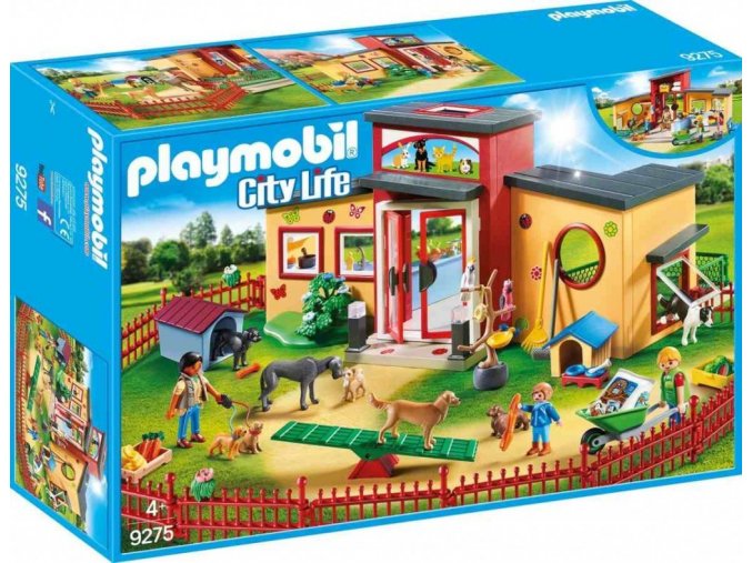 PLAYMOBIL® 9275 Zvířecí hotel Tlapka