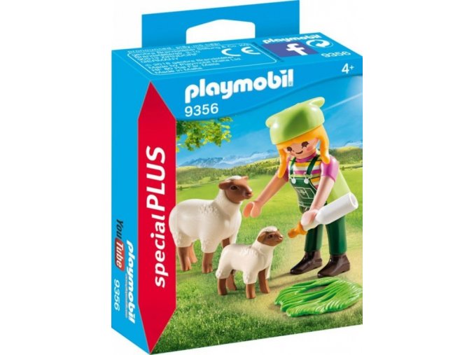 PLAYMOBIL® 9356 Farmářka s ovcemi