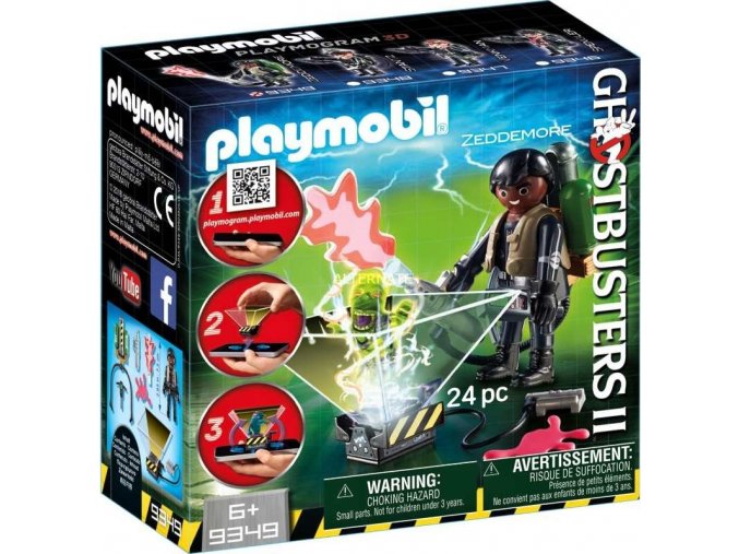 PLAYMOBIL® 9349 Ghostbusters II. Lovec duchů Zeddemore
