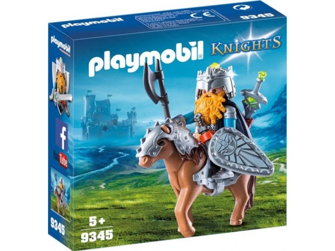 PLAYMOBIL® 9345 Trpaslík na poníkovi