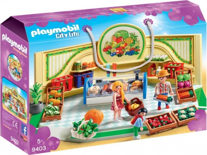 PLAYMOBIL® 9403 Prodejna zdravé výživy