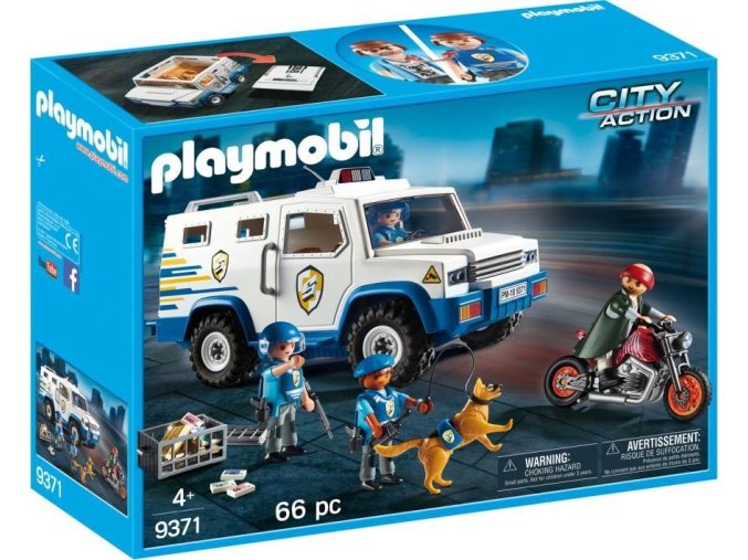 PLAYMOBIL® 9371 Přeprava peněz