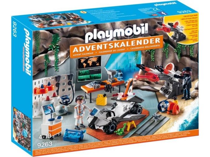 PLAYMOBIL® 9263 Adventní kalendář Top Agents