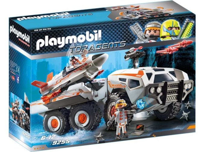 PLAYMOBIL® 9255 Spy Team bojový vůz