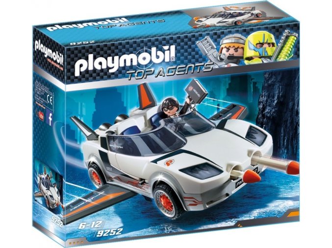 PLAYMOBIL® 9252 Agent Spy Racer