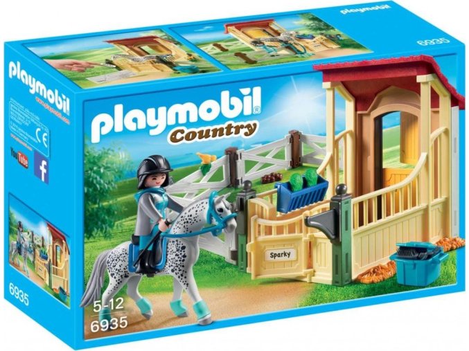 PLAYMOBIL® 6935 Box pro Apaloosa koně Sparky