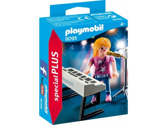 PLAYMOBIL® 9095 Zpěvačka s klávesami
