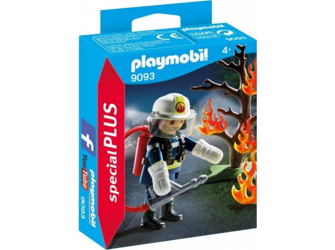 PLAYMOBIL® 9093 Hasič a hořící strom