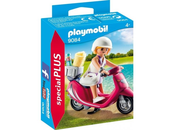 PLAYMOBIL® 9084 Dívka na skútru