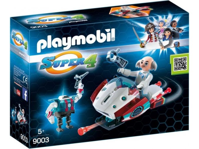 PLAYMOBIL® 9003 Skyjet s Dr. X a robotem