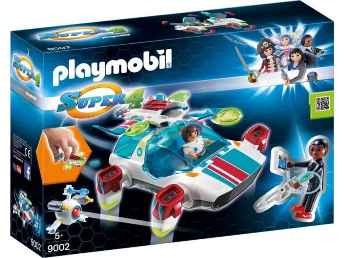PLAYMOBIL® 9002 FulguriX s agentem Genem