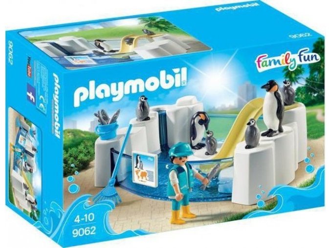 PLAYMOBIL® 9062 Bazén s tučňáky