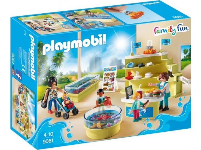 PLAYMOBIL® 9061 Mořský obchod pro akvaristy