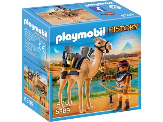 PLAYMOBIL® 5389 Egyptský bojovník s velbloudem