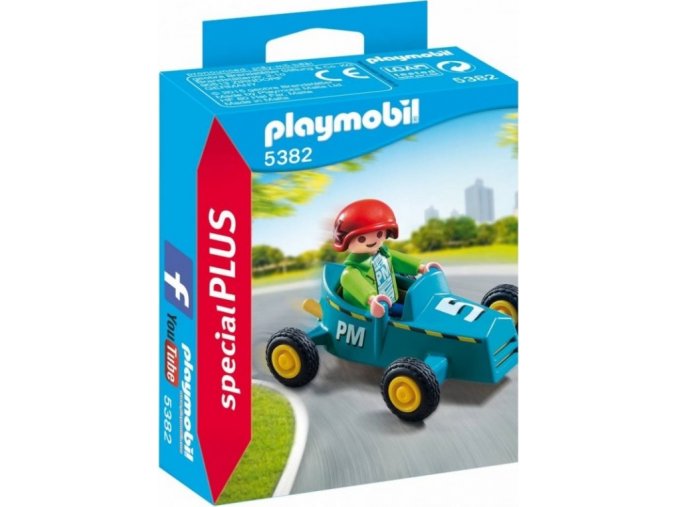 PLAYMOBIL® 5382 Chlapec s motokárou