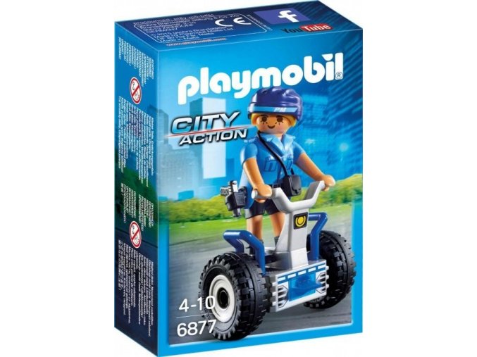PLAYMOBIL® 6877 Policistka na segway