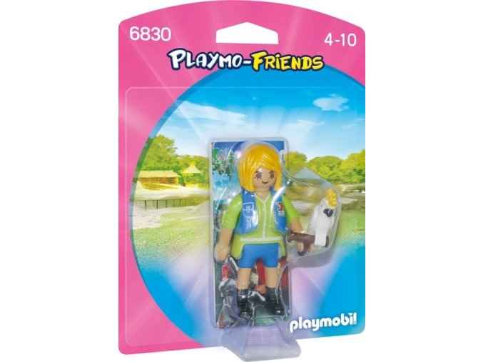 PLAYMOBIL® 6830 Ošetřovatel s Kakadu