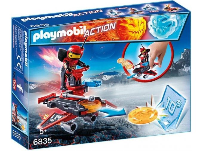 PLAYMOBIL® 6835 Firebot s létajícími disky