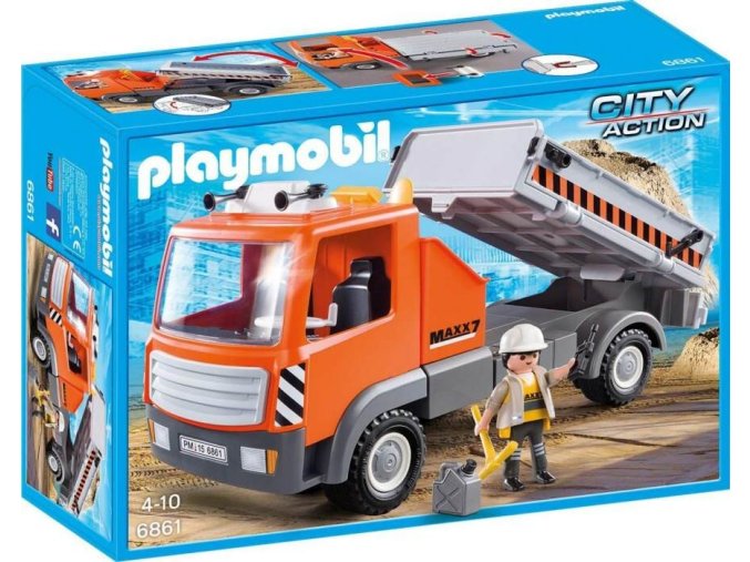 PLAYMOBIL® 6861 Nákladní auto se sklápěcí korbou