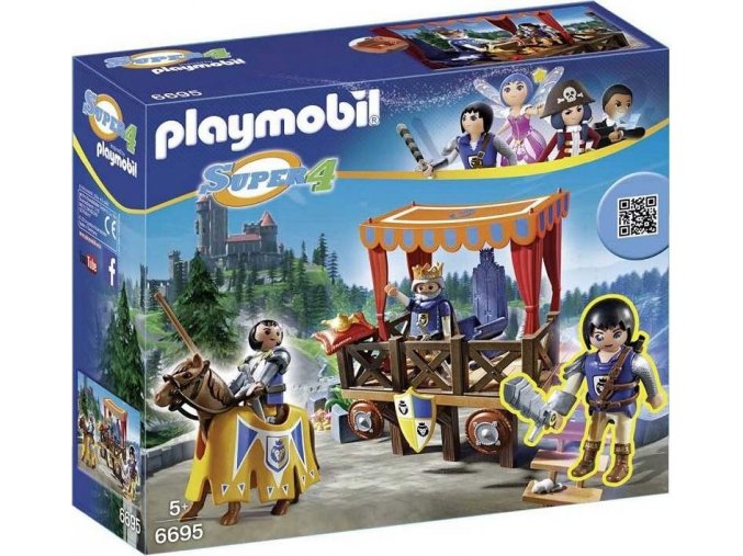 PLAYMOBIL® 6695 Královská tribuna s rytířem Alexem