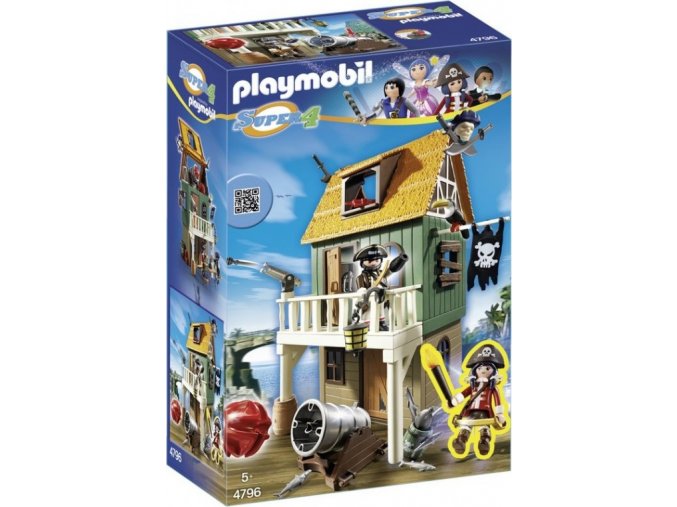 PLAYMOBIL® 4796 Maskovaná pirátská pevnost s Ruby