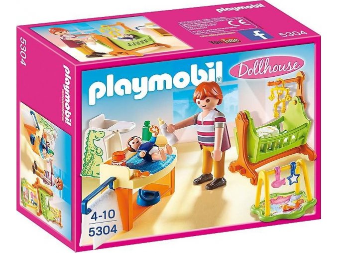 PLAYMOBIL® 5304 Dětský pokoj s kolébkou