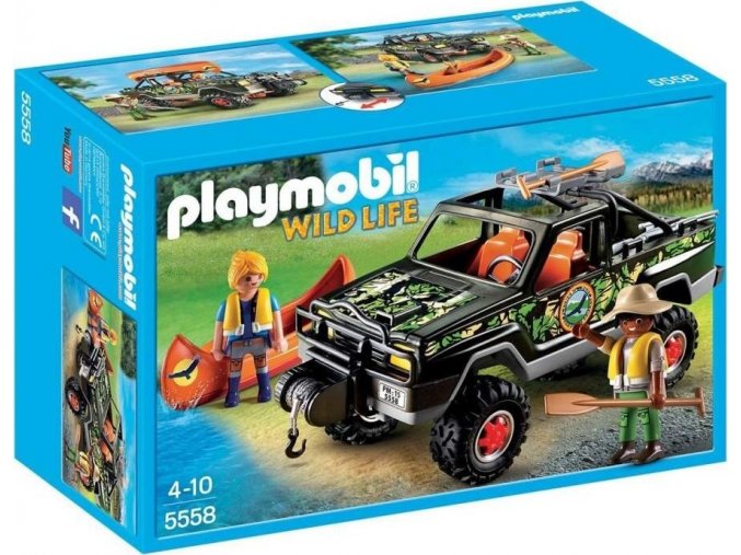 PLAYMOBIL® 5558 Pick-up s kánoí