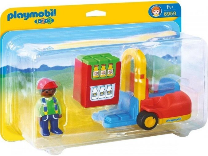 PLAYMOBIL® 6959 Vysokozdvižný vozík (1.2.3)