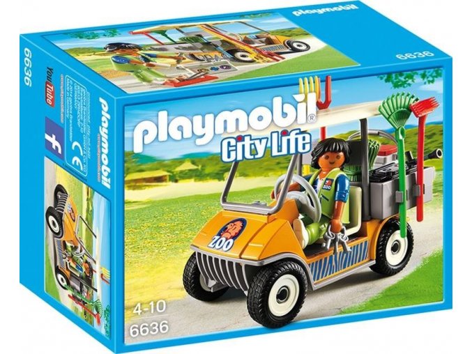 PLAYMOBIL® 6636 Vozidlo správce ZOO