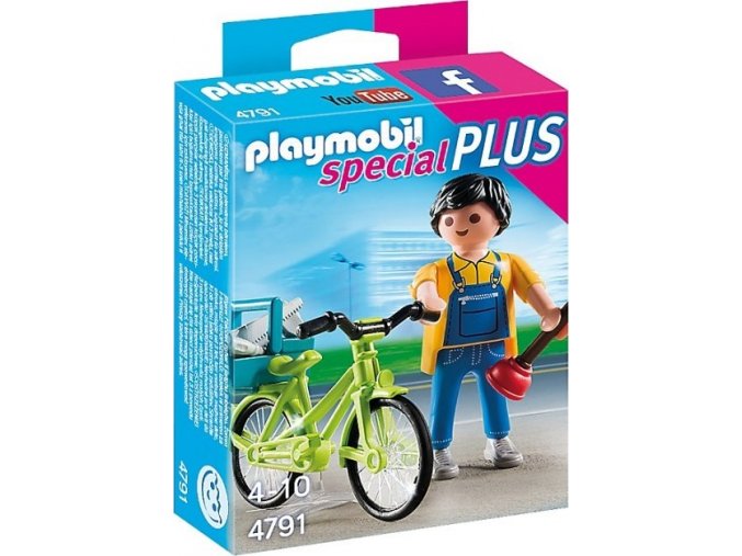 PLAYMOBIL® 4791 Řemeslník na kole