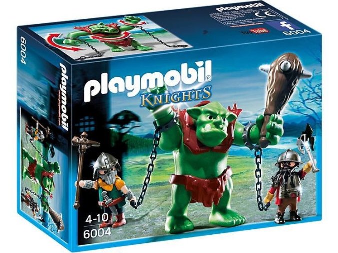 PLAYMOBIL® 6004 Troll Zlobr s bojovníky Trpaslíků