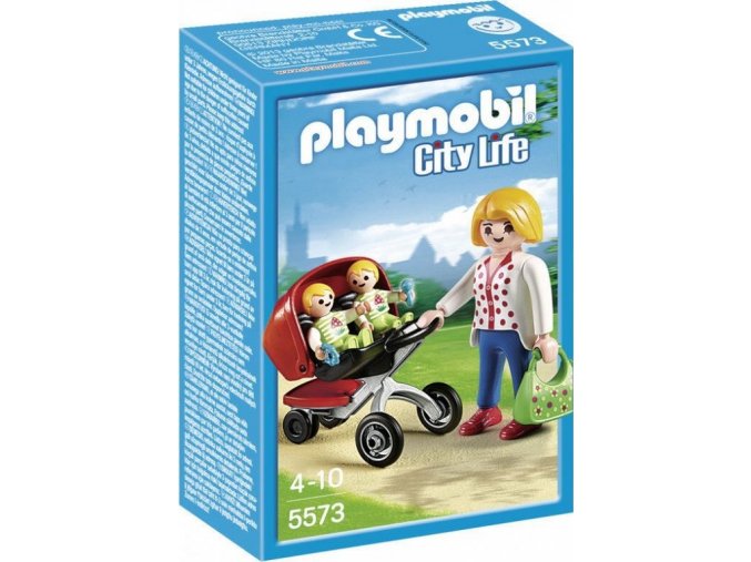 PLAYMOBIL® 5573 Kočárek pro dvojčata