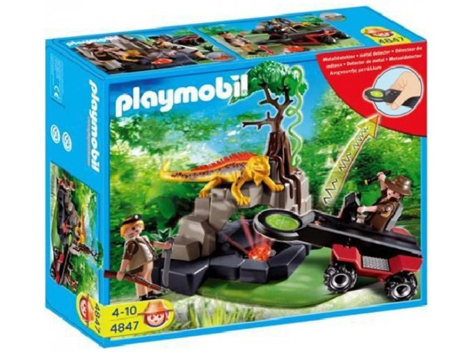 PLAYMOBIL® 4847 Lovec pokladů s detektorem kovu