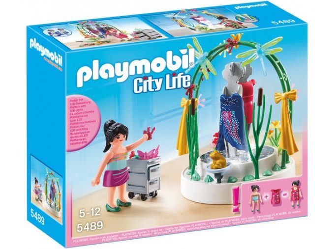 PLAYMOBIL® 5489 City Life Dekorace výlohy (Aranžérka)