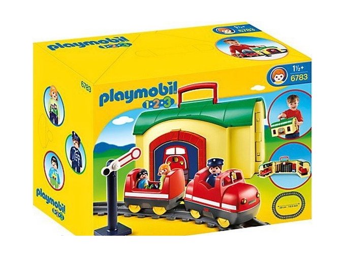 PLAYMOBIL® 6783 Můj přenosný vláček (1.2.3)