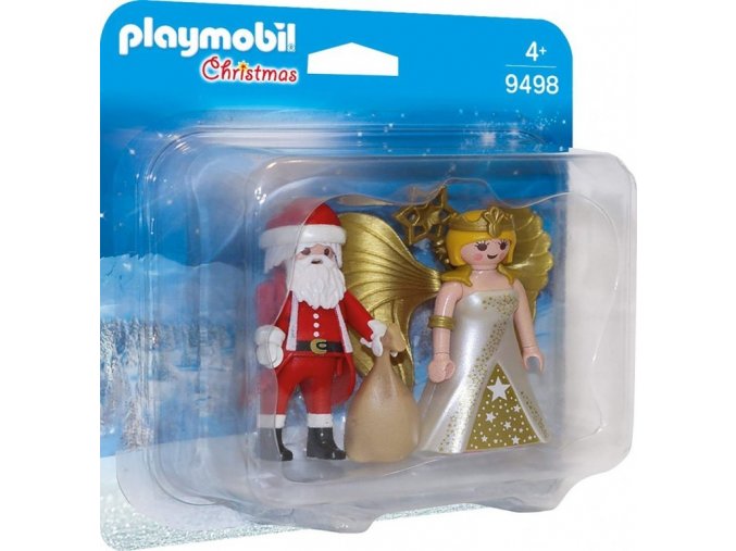 PLAYMOBIL® 9498 Anděl a Santa Claus